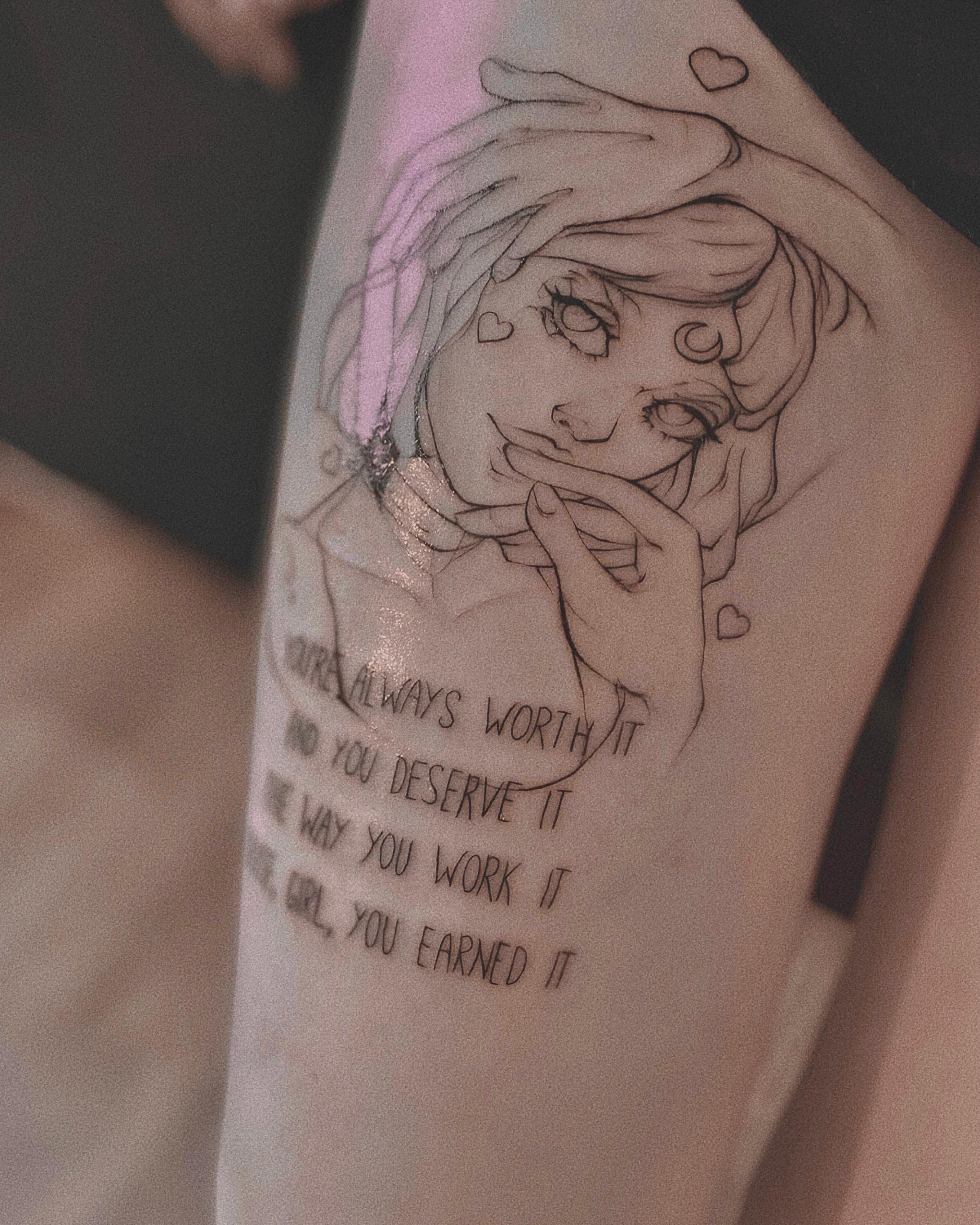 Tattoo work by Ana