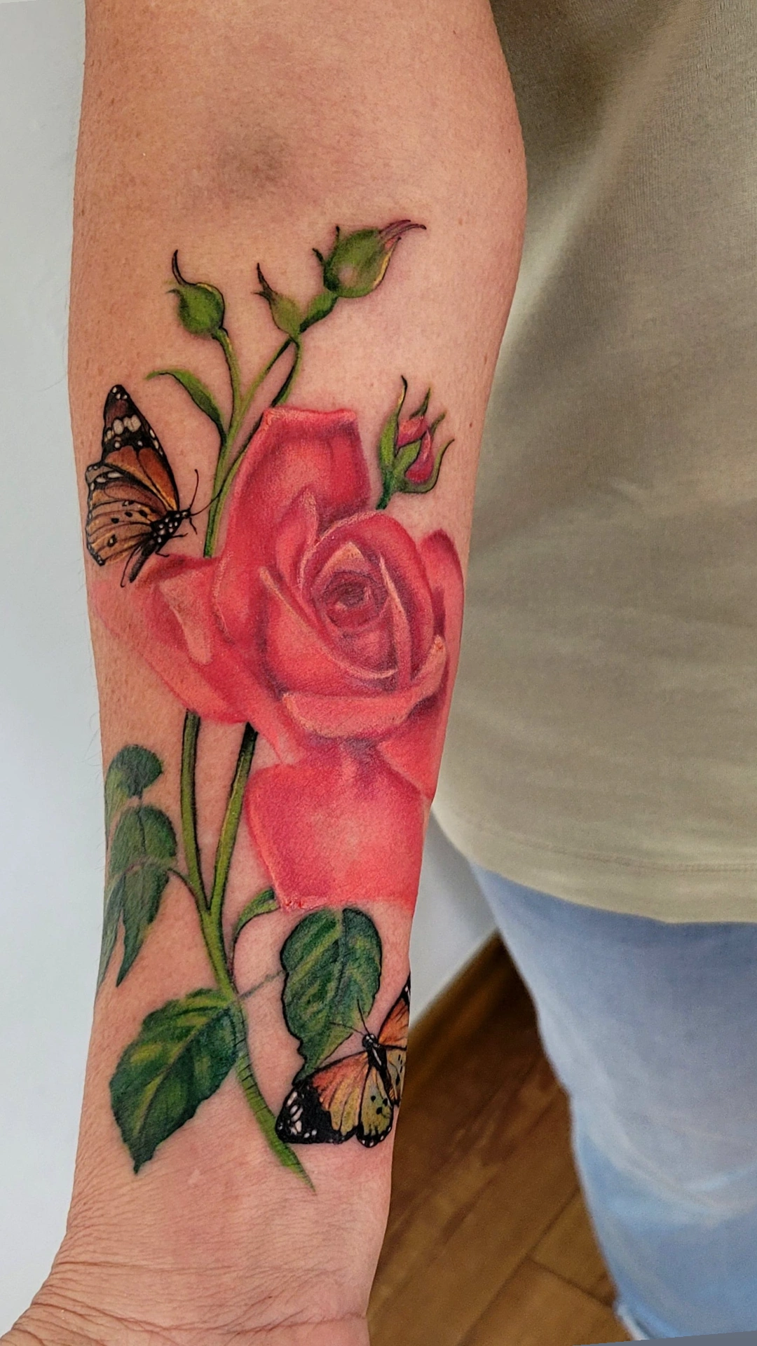 Tattoo work by Chanel Swanepoel