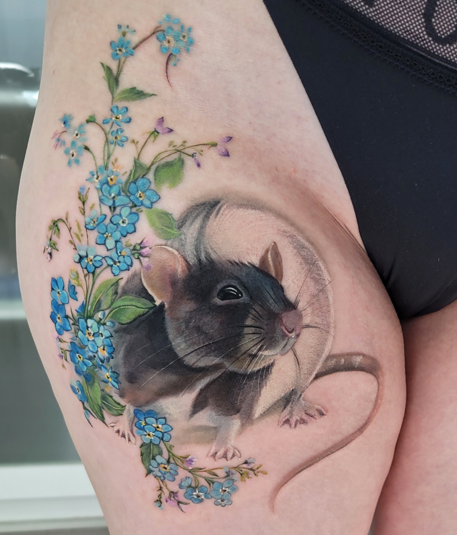 Tattoo work by Chanel Swanepoel