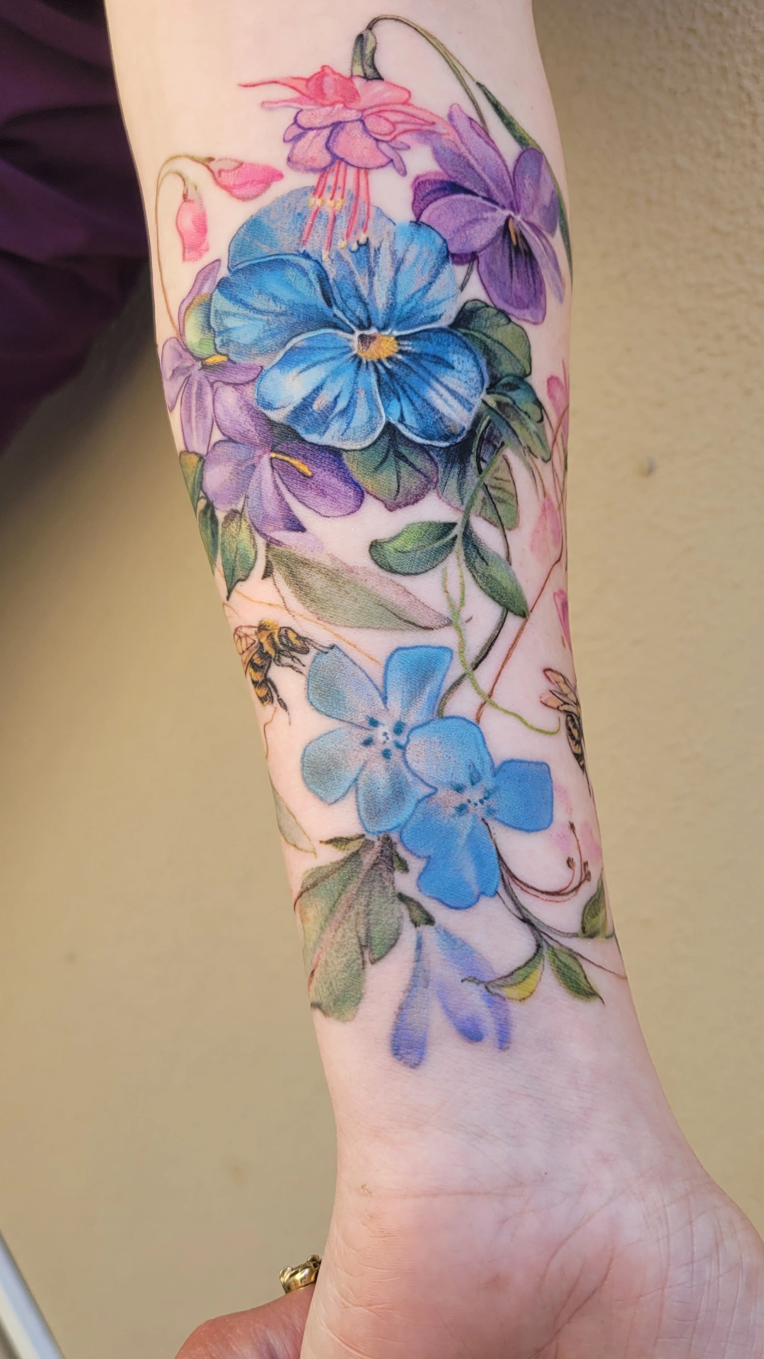 Tattoo work by Chanel Swanepoel