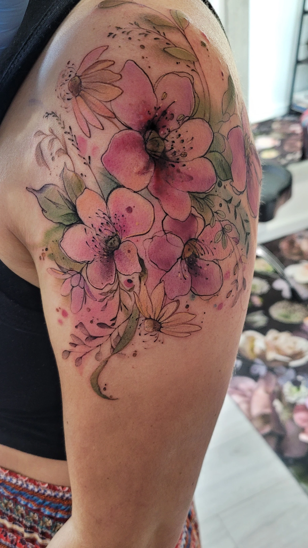 Tattoo work by Chanel Swanepoel