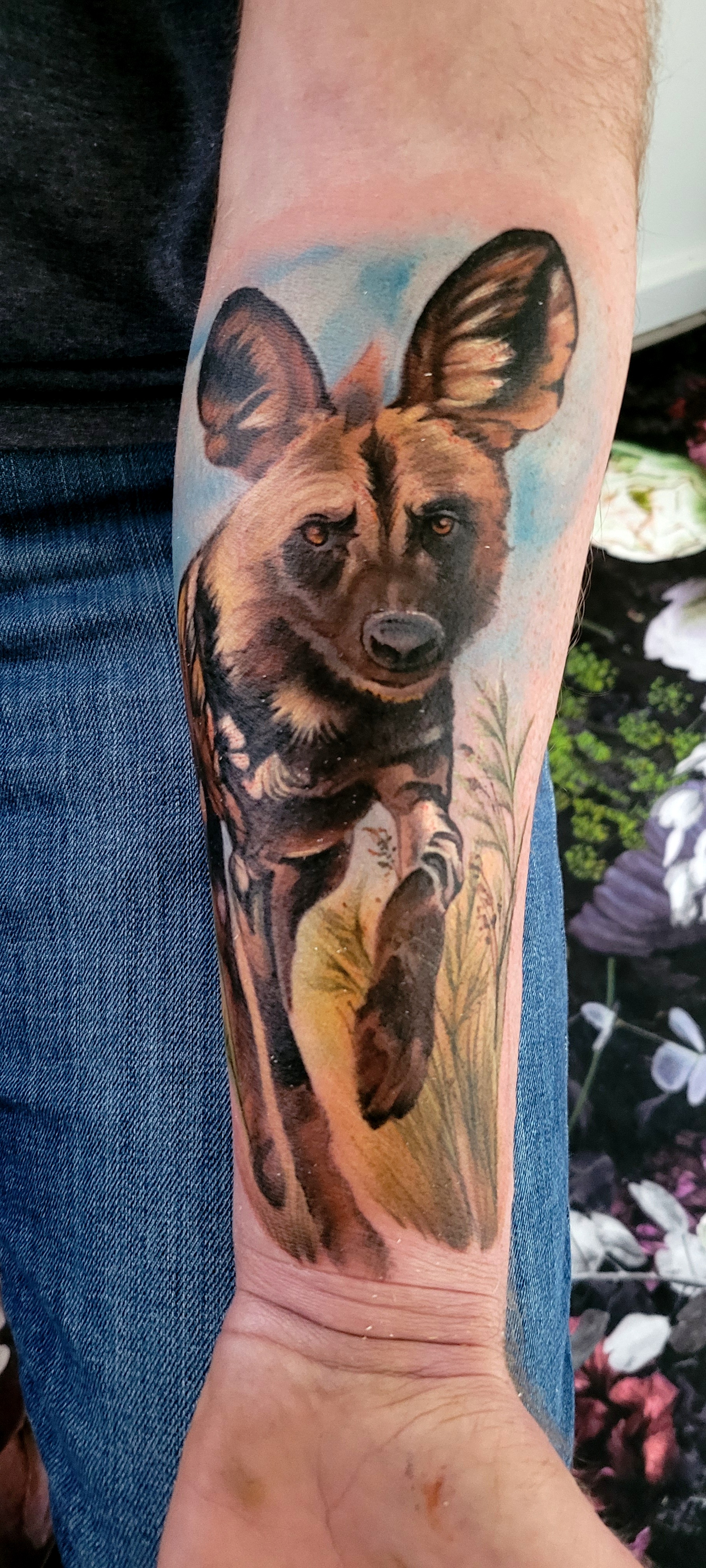 Tattoo work by Chanel Swanepoel