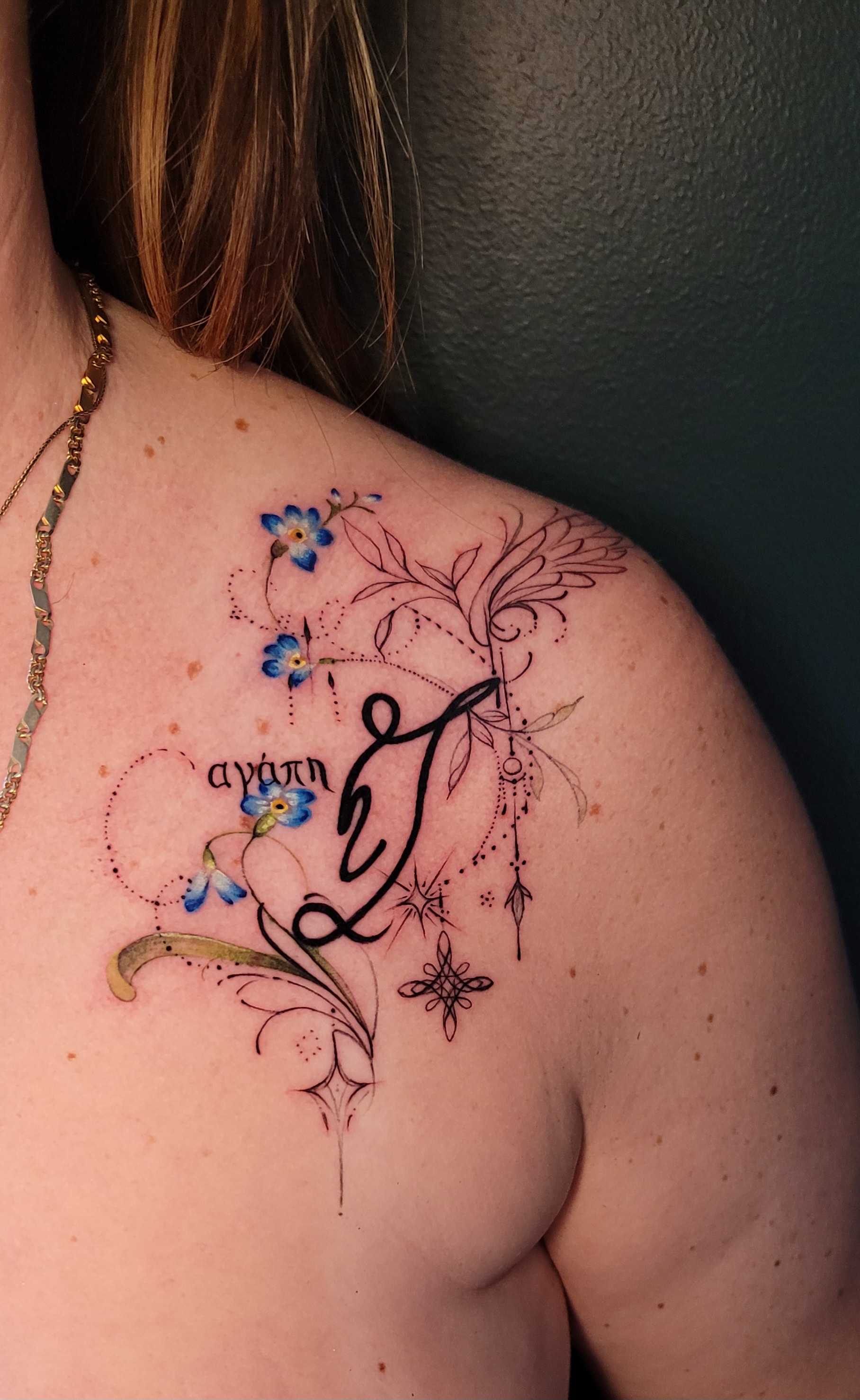 Tattoo work by Chanel Swanepoel