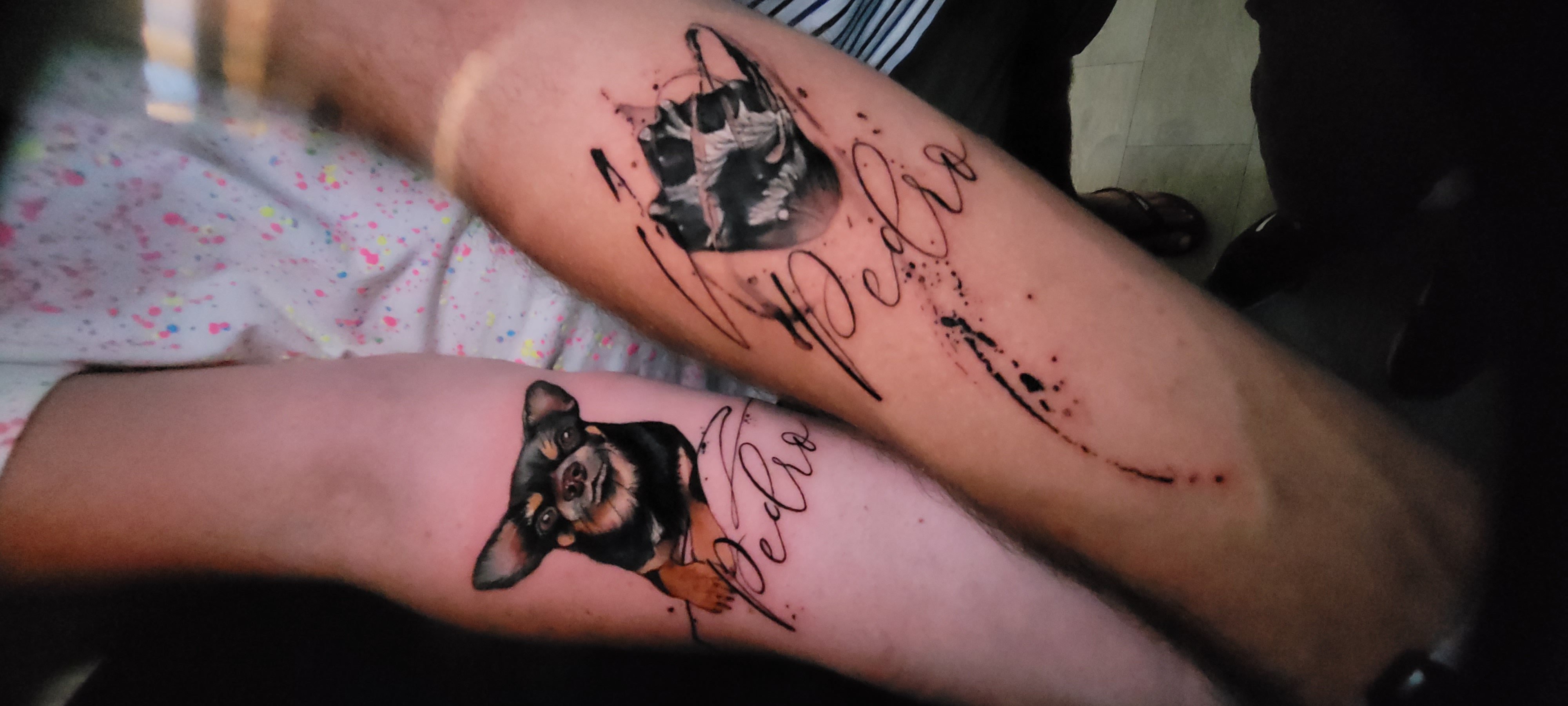 Tattoo work by Chanel Swanepoel