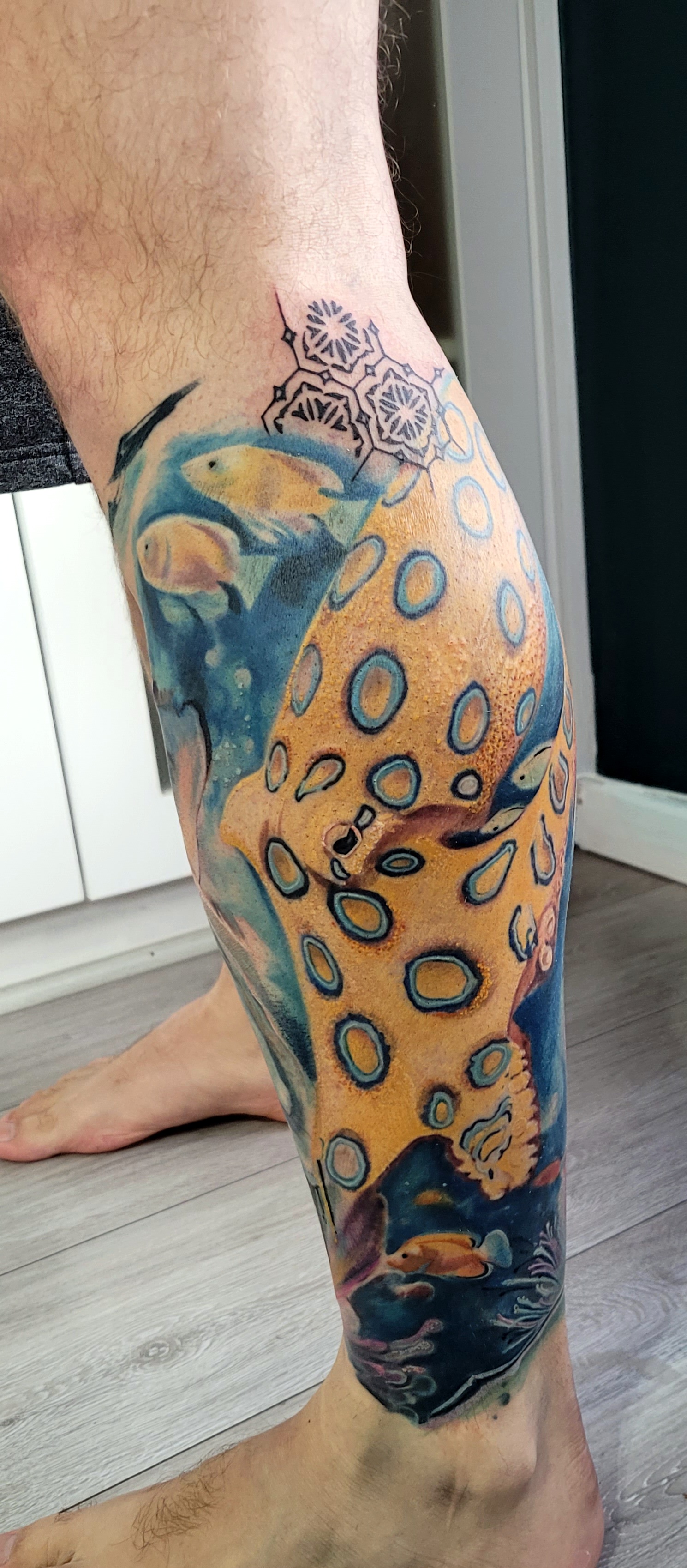 Tattoo work by Chanel Swanepoel