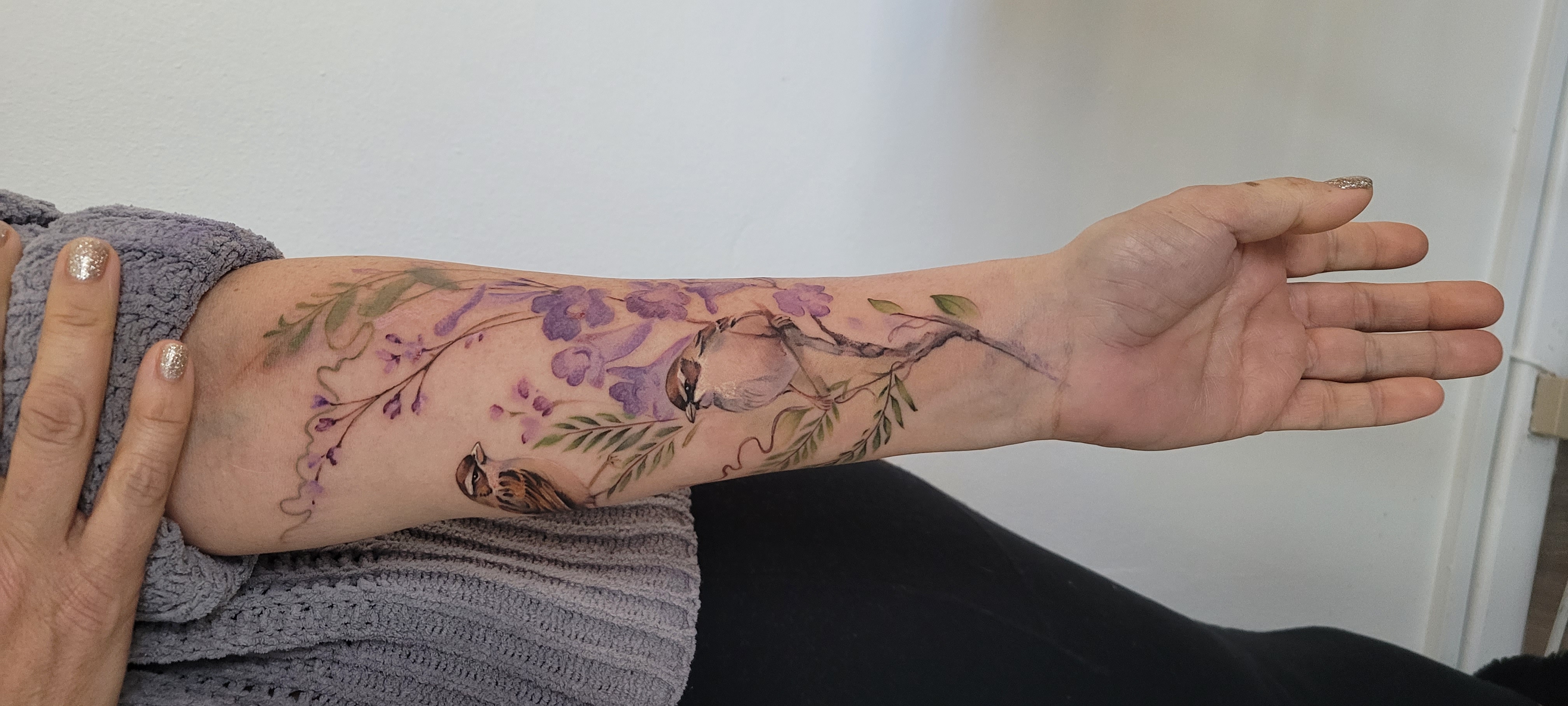 Tattoo work by Chanel Swanepoel