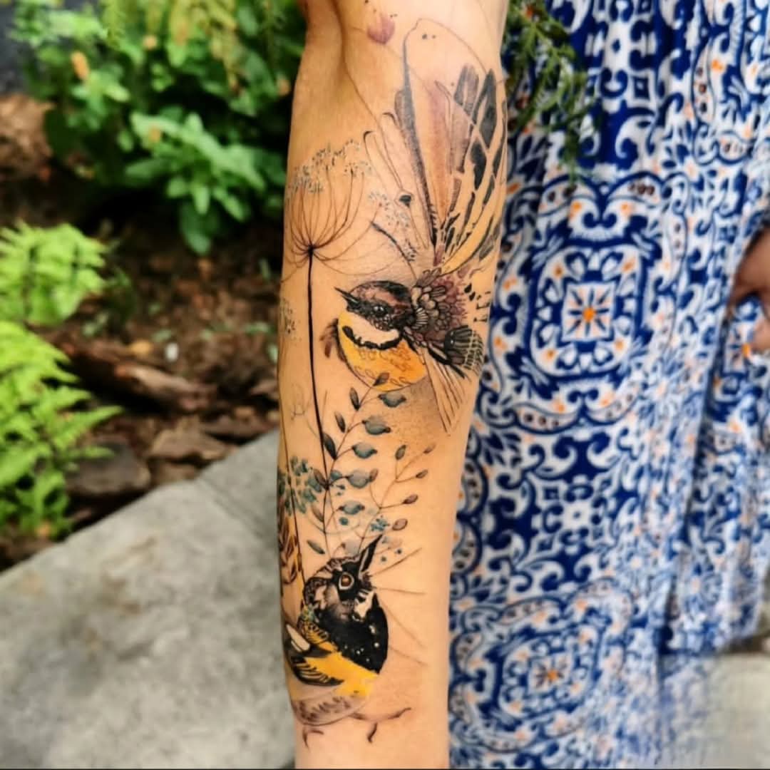 Tattoo work by Chanel Swanepoel