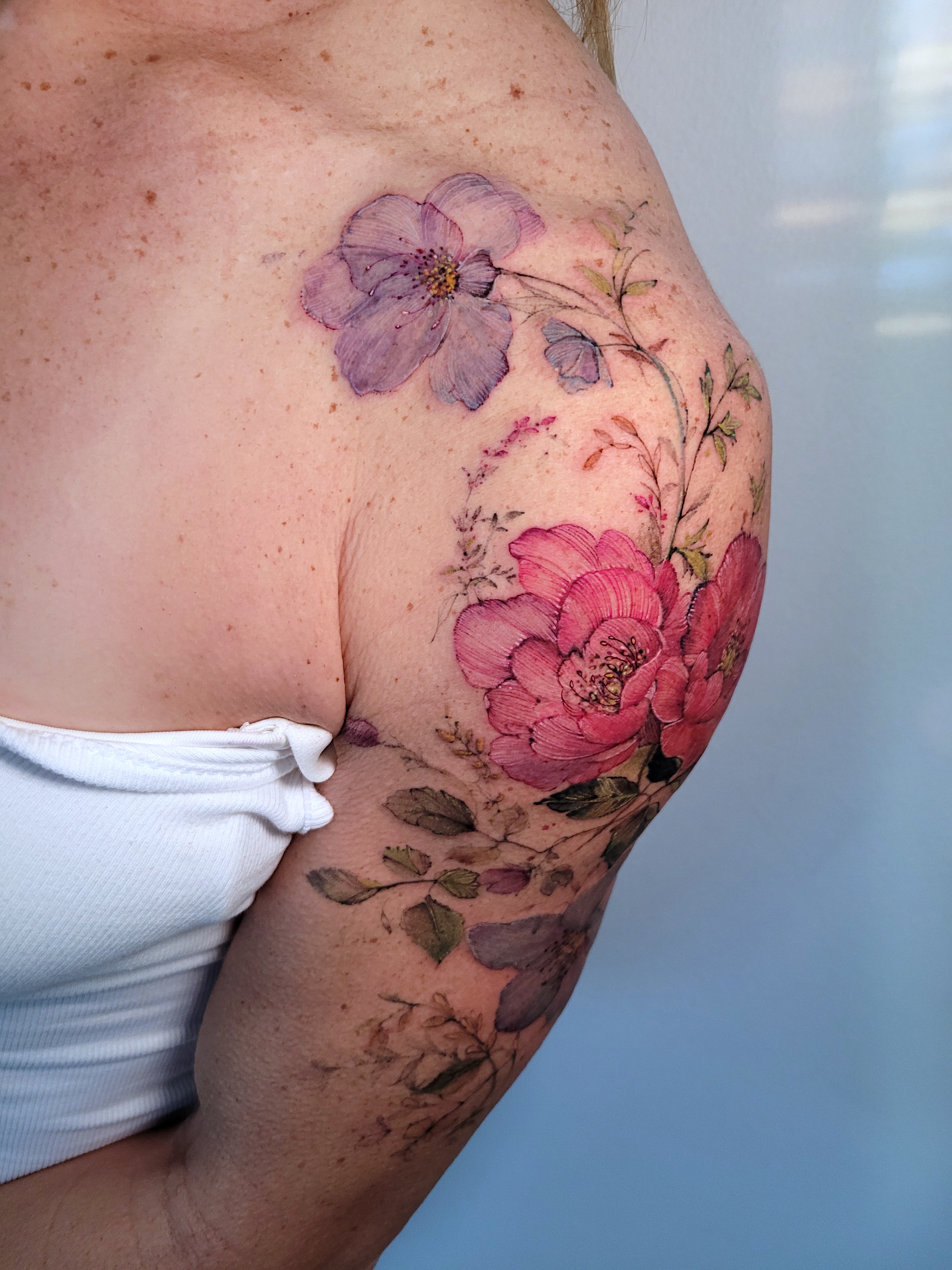 Tattoo work by Chanel Swanepoel