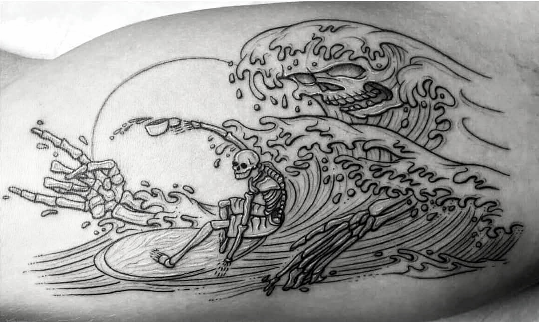 Tattoo work by Jose Lizemore