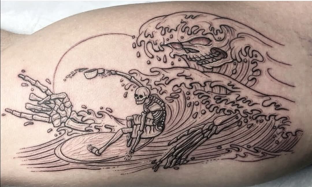 Tattoo work by Jose Lizemore