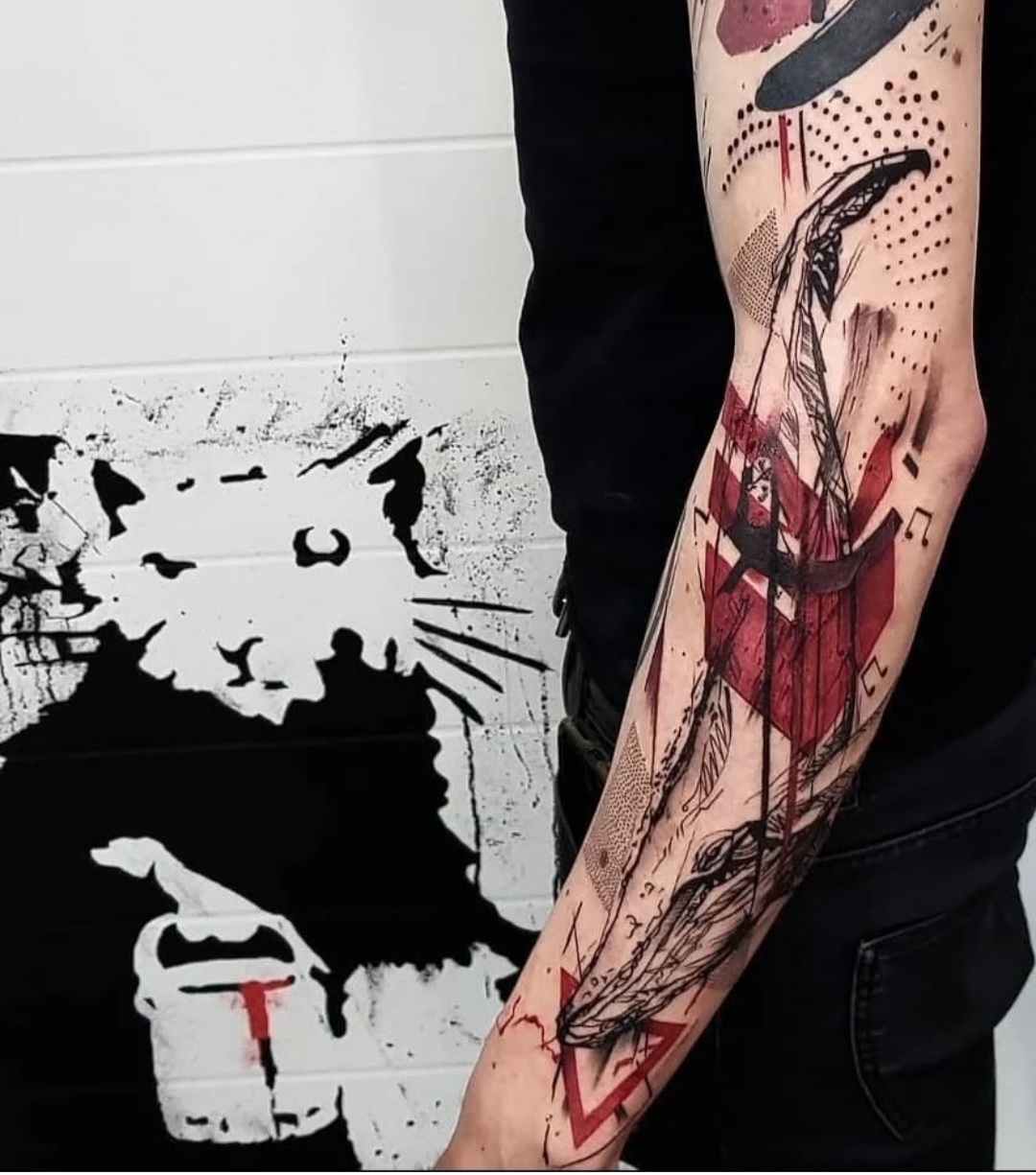 Tattoo work by Tyrone Swanepoel