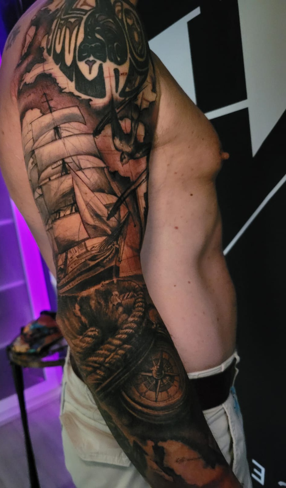 Tattoo work by Tyrone Swanepoel