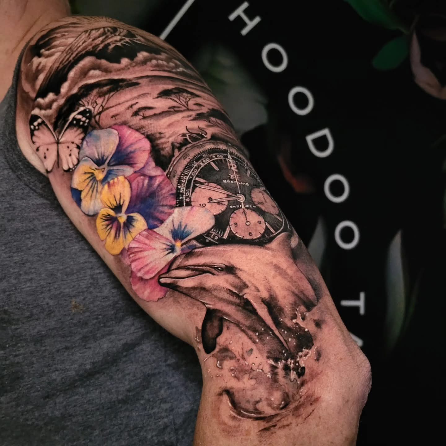 Tattoo work by Tyrone Swanepoel