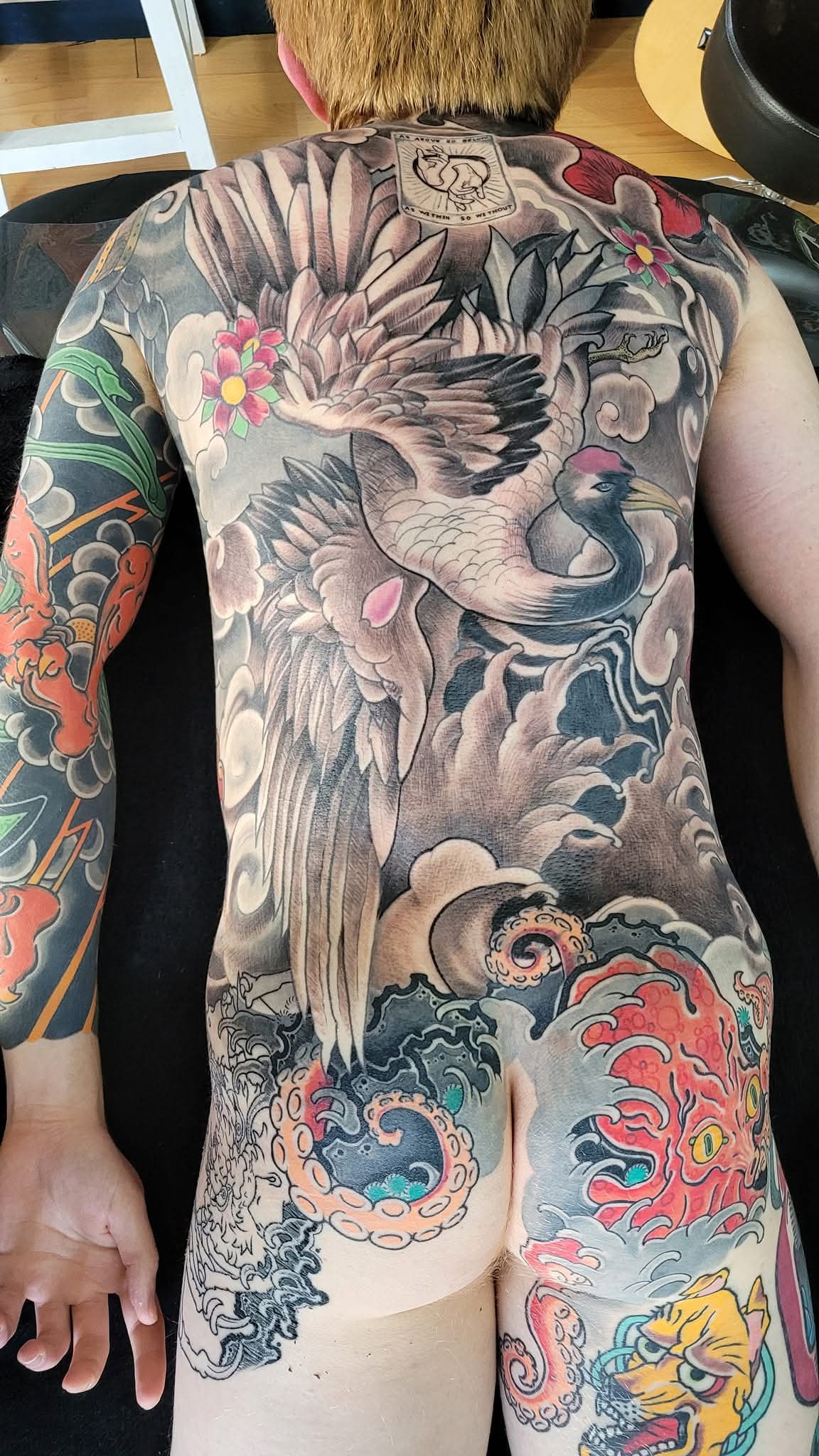 Tattoo work by Tyrone Swanepoel