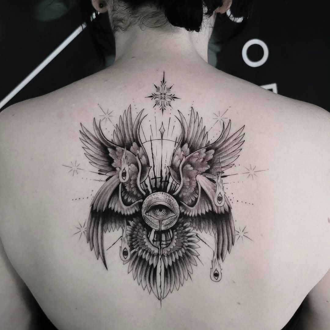 Tattoo work by Tyrone Swanepoel