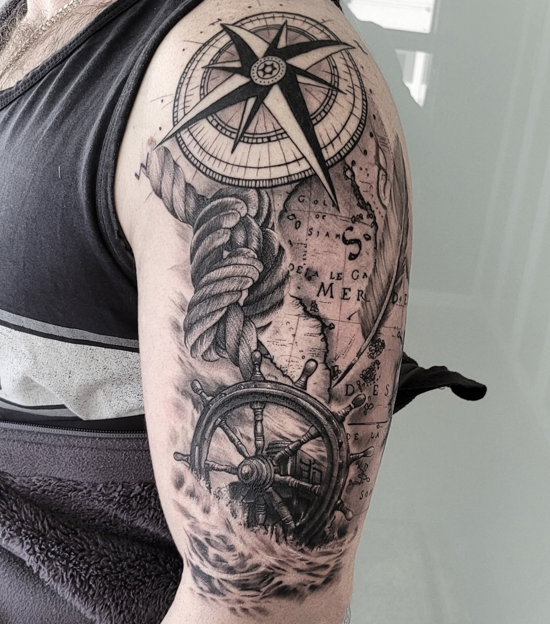 Tattoo work by Tyrone Swanepoel