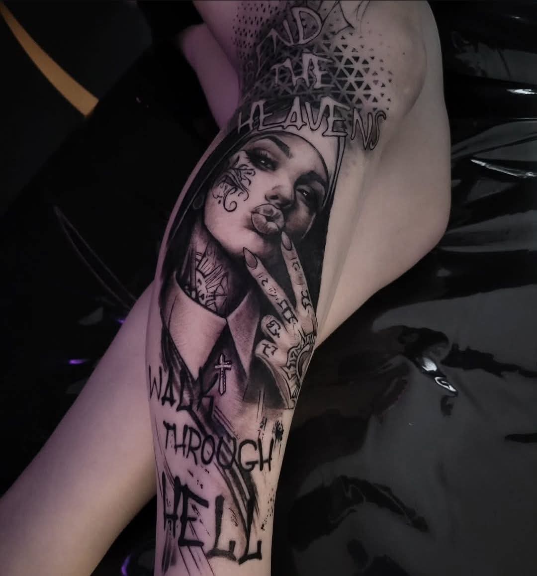 Tattoo work by Tyrone Swanepoel